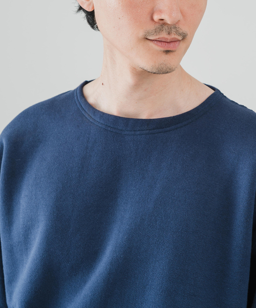 Ets.MATERIAUX(マテリオ)の「ETS.MATERIAUX(マテリオ) 100-year-old brushed スウェット(スウェット・メンズ・ブルー系その他/ネイビー/チャコールグレー・3/2)」の19枚目の写真