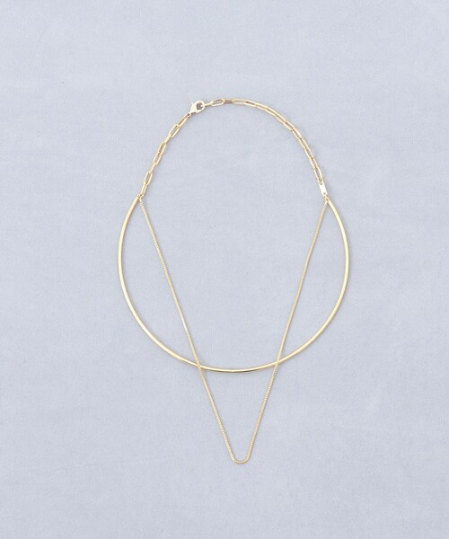 NOLLEY’S（ノーリーズ）の「【grace grace/グラスグラス】スキニーレイヤードチョーカー（チョーカー・レディース・ゴールド/シルバー・FREE）」の2枚目の写真