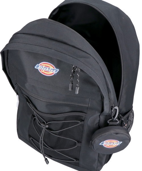 Dickies（ディッキーズ）の「【DICKIES/ディッキーズ】BASIC  BACKPACK / ベーシックバックパック81638300（バックパック/リュック・レディース・ブラック/ホワイト・FREE）」の4枚目の写真