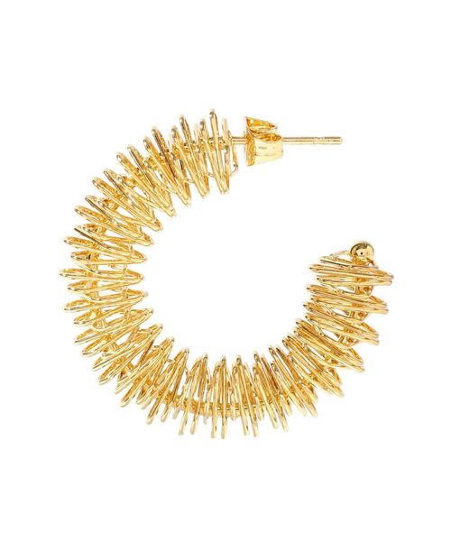 AMERICAN HOLIC（アメリカンホリック）の「ワイヤーフープピアス（ピアス（両耳用）・レディース・ゴールド/シルバー・FREE）」の8枚目の写真