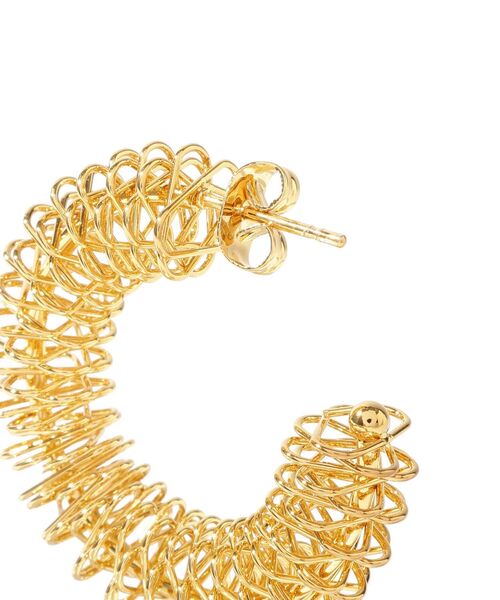 AMERICAN HOLIC（アメリカンホリック）の「ワイヤーフープピアス（ピアス（両耳用）・レディース・ゴールド/シルバー・FREE）」の9枚目の写真