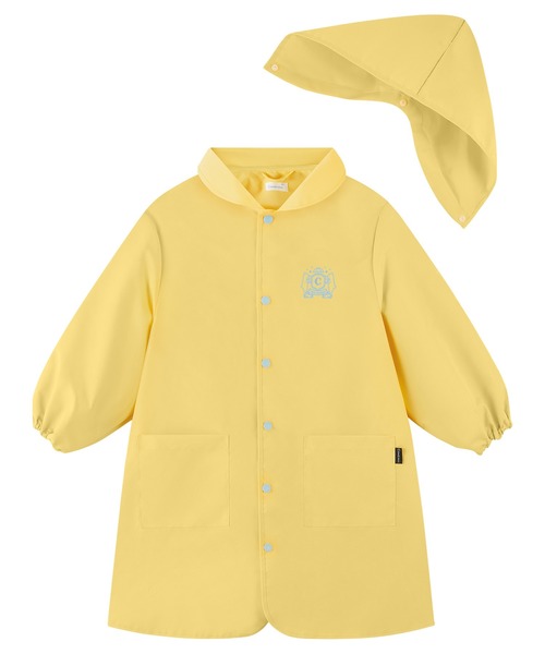 combimini（コンビミニ）の「はっ水ナイロンカラーレインコート（レインコート/ポンチョ・キッズ・エメラルド/ピンク/クリーム/ネイビー/サックスブルー・M(100-110)/L(120-130)/S(80-90)）」の15枚目の写真