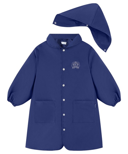 combimini（コンビミニ）の「はっ水ナイロンカラーレインコート（レインコート/ポンチョ・キッズ・エメラルド/ピンク/クリーム/ネイビー/サックスブルー・M(100-110)/L(120-130)/S(80-90)）」の19枚目の写真