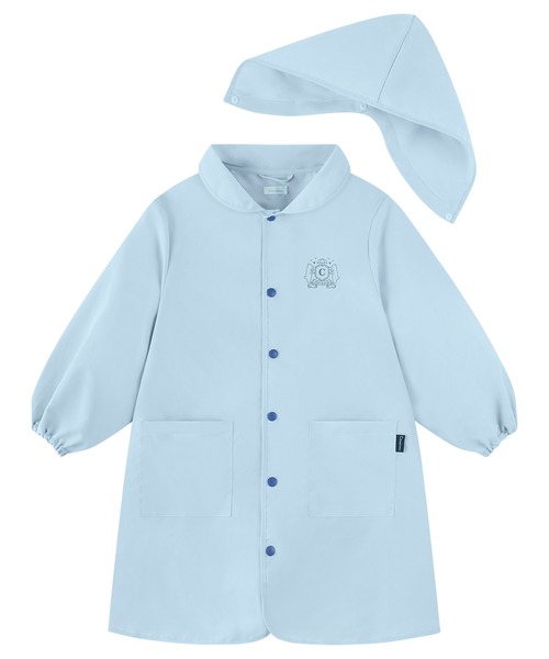 combimini（コンビミニ）の「はっ水ナイロンカラーレインコート（レインコート/ポンチョ・キッズ・エメラルド/ピンク/クリーム/ネイビー/サックスブルー・M(100-110)/L(120-130)/S(80-90)）」の21枚目の写真