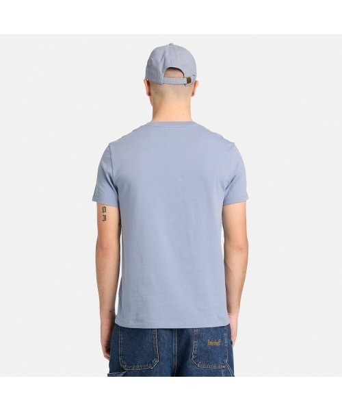 Timberland(ティンバーランド)の「半袖 Tシャツ メンズ(Tシャツ/カットソー・メンズ・ライトブルー・XX-LARGE/X-LARGE/MEDIUM/LARGE)」の4枚目の写真