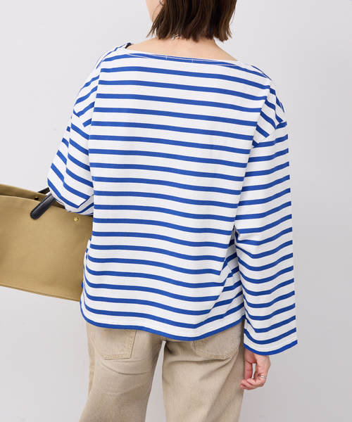 SLOBE IENA（スローブイエナ）の「ボーダープルオーバー（Tシャツ/カットソー・レディース・レッド/ブルー系その他/ラベンダー・FREE）」の17枚目の写真