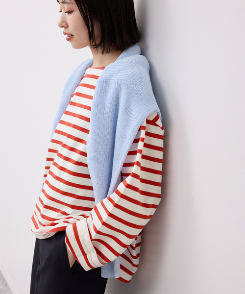 ボーダープルオーバー（Tシャツ/カットソー）｜SLOBE IENA