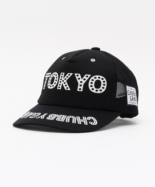 CHUBBYGANG（チャビーギャング）の「ロゴメッシュキャップ（キャップ・キッズ・ホワイト/ブラック/その他・MEDIUM/LARGE/SMALL）」の2枚目の写真