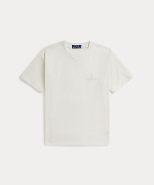 POLO RALPH LAUREN CHILDRENSWEAR(ポロ ラルフ ローレン チルドレンズウェア)の「ビッグ フィット コットン ジャージー Tシャツ(Tシャツ/カットソー・キッズ・ホワイト・XL/L/M/S)」の3枚目の写真