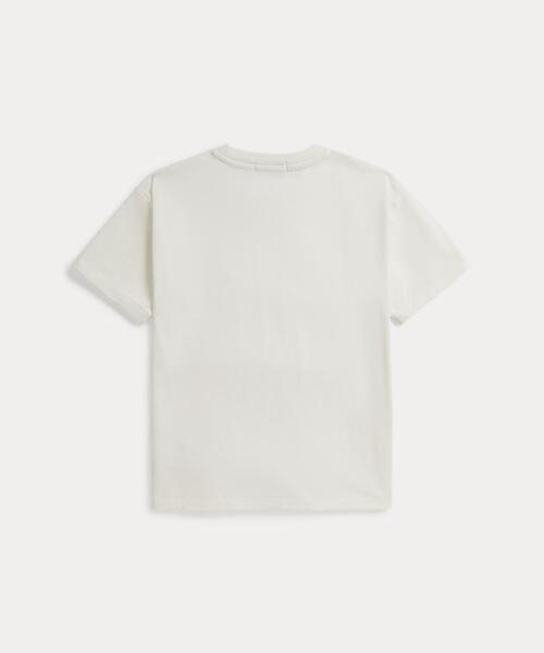 POLO RALPH LAUREN CHILDRENSWEAR(ポロ ラルフ ローレン チルドレンズウェア)の「ビッグ フィット コットン ジャージー Tシャツ(Tシャツ/カットソー・キッズ・ホワイト・XL/L/M/S)」の4枚目の写真