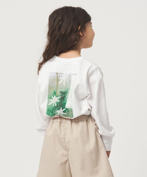 green label relaxing（グリーンレーベルリラクシング）の「＜Pentel＞ロングスリーブTシャツ（ホワイト） / キッズ 100cm-130cm（Tシャツ/カットソー・キッズ・ホワイト・130cm/110cm/100cm/120cm）」の6枚目の写真