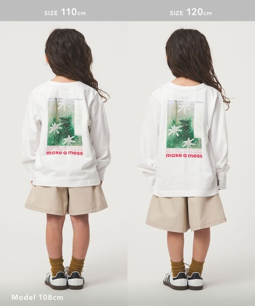 green label relaxing（グリーンレーベルリラクシング）の「＜Pentel＞ロングスリーブTシャツ（ホワイト） / キッズ 100cm-130cm（Tシャツ/カットソー・キッズ・ホワイト・130cm/110cm/100cm/120cm）」の10枚目の写真