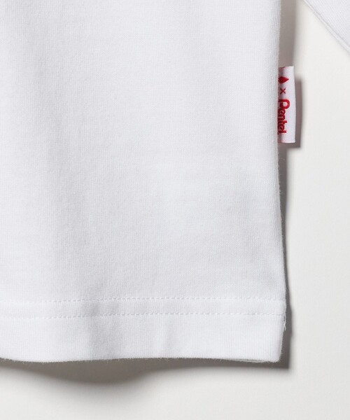 green label relaxing（グリーンレーベルリラクシング）の「＜Pentel＞ロングスリーブTシャツ（ホワイト） / キッズ 100cm-130cm（Tシャツ/カットソー・キッズ・ホワイト・130cm/110cm/100cm/120cm）」の15枚目の写真