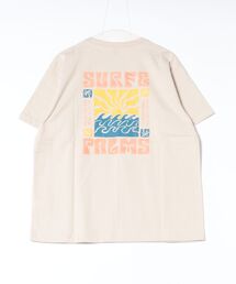 【Kahiko】SURF＆Palms デインメンズTシャツ