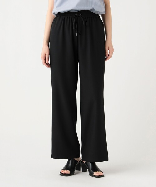 BEAMS HEART（ビームスハート）の「エフォートレス ドロスト パンツ（スラックス・レディース・グレー/ブラウン/オレンジ/ブラック・LARGE/MEDIUM/SMALL）」の2枚目の写真