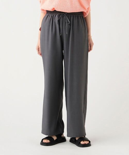 BEAMS HEART（ビームスハート）の「エフォートレス ドロスト パンツ（スラックス・レディース・グレー/ブラウン/オレンジ/ブラック・LARGE/MEDIUM/SMALL）」の7枚目の写真