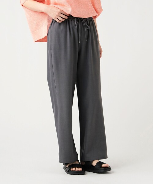 BEAMS HEART（ビームスハート）の「エフォートレス ドロスト パンツ（スラックス・レディース・グレー/ブラウン/オレンジ/ブラック・LARGE/MEDIUM/SMALL）」の8枚目の写真
