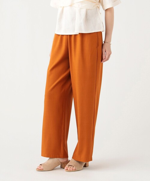 BEAMS HEART（ビームスハート）の「エフォートレス ドロスト パンツ（スラックス・レディース・グレー/ブラウン/オレンジ/ブラック・LARGE/MEDIUM/SMALL）」の20枚目の写真
