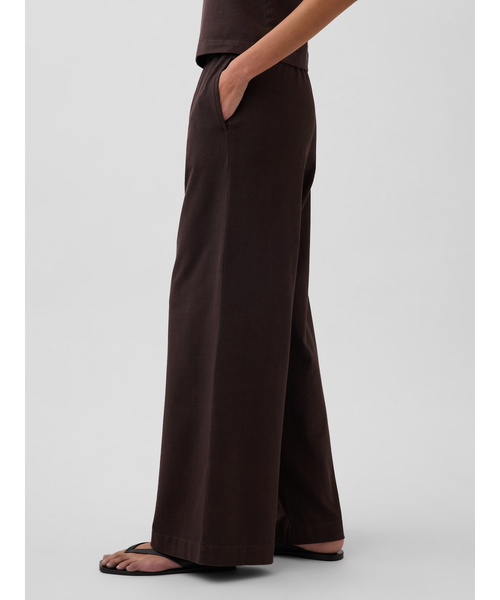 GAP(ギャップ)の「ヘビーウェイト イージーウエスト ワイドパンツ(その他パンツ・レディース・ブラウン/ホワイト/レッド/ブラック・XXS/L/M/S/XS)」の10枚目の写真