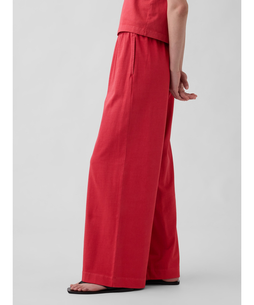 GAP(ギャップ)の「ヘビーウェイト イージーウエスト ワイドパンツ(その他パンツ・レディース・ブラウン/ホワイト/レッド/ブラック・XXS/L/M/S/XS)」の11枚目の写真