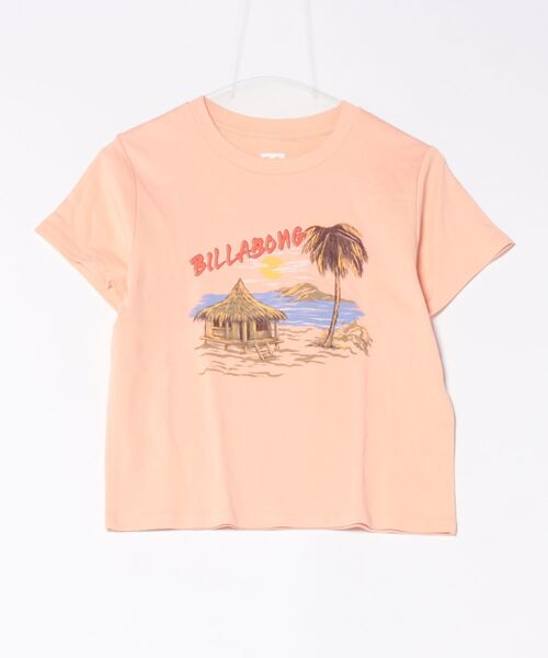 BILLABONG（ビラボン）の「BILLABONG ウィメンズ GRAPHIC BABY FIT TEE Tシャツ 【2026年春夏モデル】（Tシャツ/カットソー・レディース・ブルー系その他/ホワイト/オレンジ系その他/オフホワイト・MEDIUM/LARGE）」の4枚目の写真