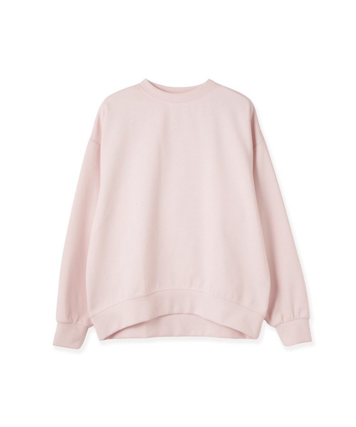 ketty(ケティ)の「オーバーサイズダブルフェイスプルオーバー≪手洗い可能≫(Tシャツ/カットソー・レディース・オフホワイト/ピンク・M)」の15枚目の写真