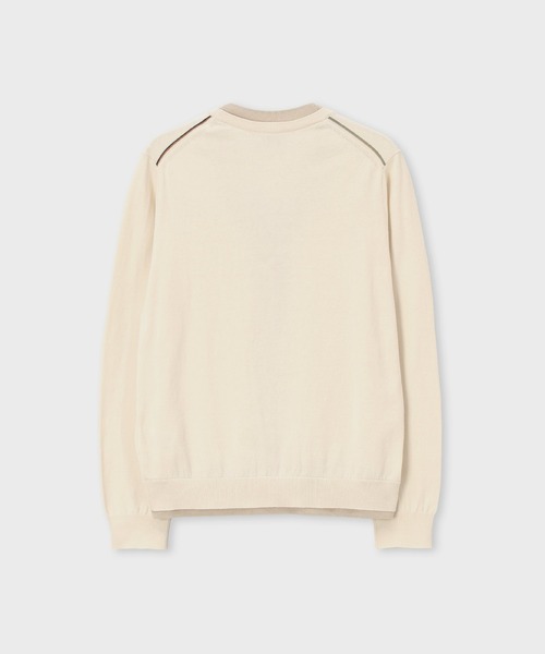 Paul Smith(ポールスミス)の「ウィメンズ レイヤードカラー カーディガン / 165220 690N(カーディガン/ボレロ・レディース・ローズ/ブラック・MEDIUM)」の5枚目の写真