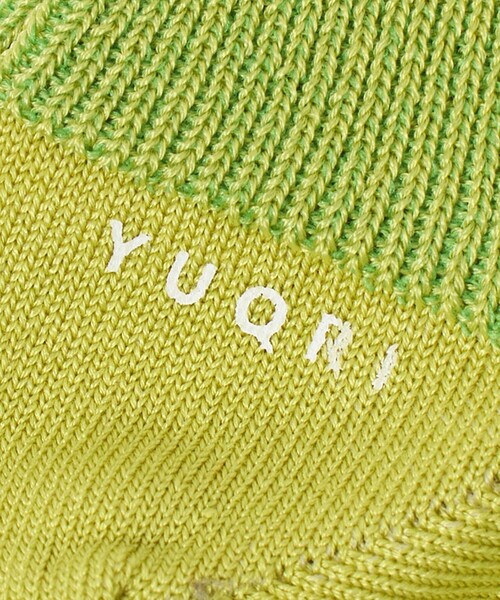 YUQRI（ユクリ）の「＜YUQRI＞SILKY リブ ソックス（ソックス/靴下・レディース・ブラック/ホワイト/ライム/レッド・FREE）」の17枚目の写真