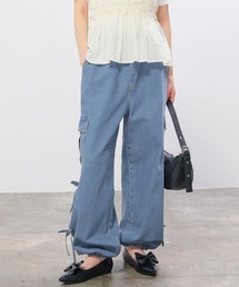 Honeys（ハニーズ）の「リボン付カーゴパンツ（カーゴパンツ）」