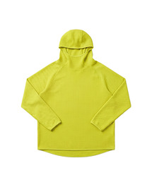 HELLOJUN（へロージュン）の「ライトウェイトエアトレーニングワッフルフードパーカー[Lime]（パーカー）」