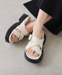 PAPILLONNER | PAPILLONNER/ベルトクロスサンダル(サンダル)