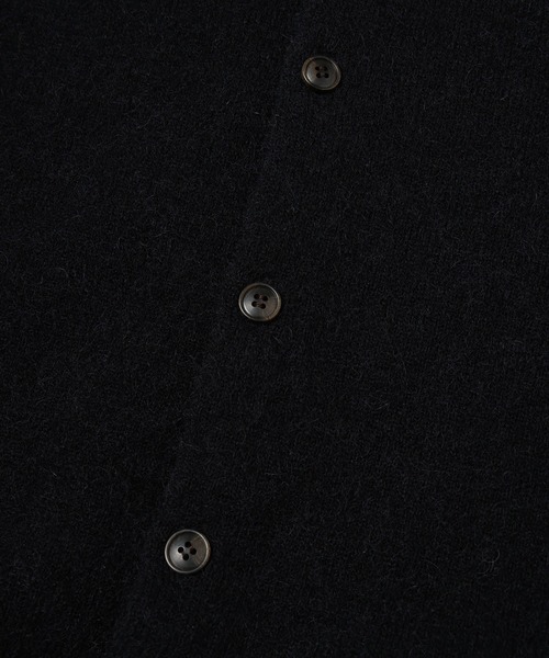 JIEDA(ジエダ)の「LAYERED MOHAIR KNIT SHIRT(シャツ/ブラウス・メンズ・ダークグレー/ブラウン/ブラック・1/2)」の12枚目の写真