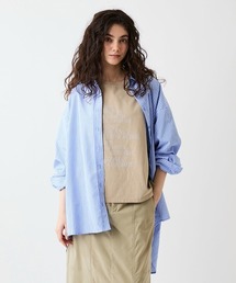 【M/L】ストライプバックタックシャツ