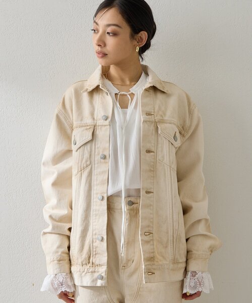 【美品】Whim Gazette　DENIM 白デニムジャケット 104490171b_14_d_500.jpg