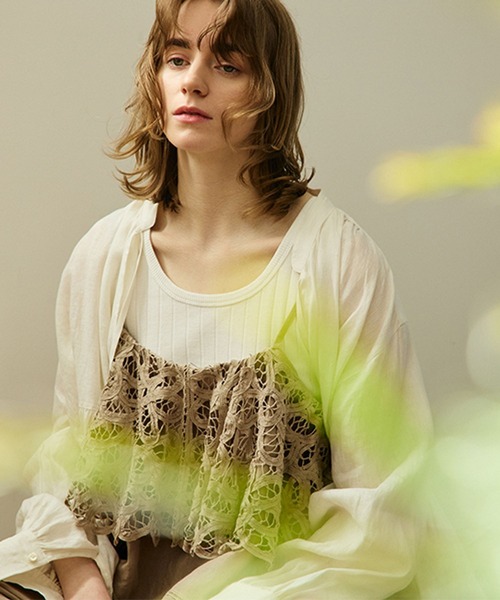 studio CLIP（スタディオクリップ）の「《一部追加予約/natural by clip》マルチWAYリネンバテンキャミソール（キャミソール・レディース・ブラック/その他7/ベージュ・FREE）」の14枚目の写真