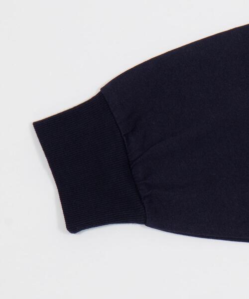 WEGO（ウィゴー）の「WEGO/【26年春夏新作】ステッチロゴラガーシャツ（ポロシャツ・メンズ・ネイビー/ワイン・LARGE/MEDIUM）」の11枚目の写真