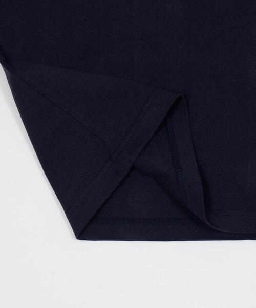 WEGO（ウィゴー）の「WEGO/【26年春夏新作】ステッチロゴラガーシャツ（ポロシャツ・メンズ・ネイビー/ワイン・LARGE/MEDIUM）」の12枚目の写真