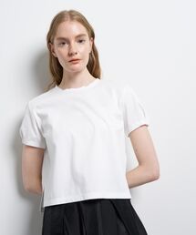 LANVIN en Bleu（ランバンオンブルー）の「タックスリーブカットソー（Tシャツ/カットソー）」