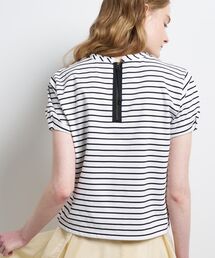 LANVIN en Bleu（ランバンオンブルー）の「タックスリーブカットソー（Tシャツ/カットソー）」