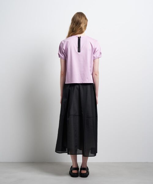 LANVIN en Bleu(ランバンオンブルー)の「タックスリーブカットソー(Tシャツ/カットソー・レディース・ブラック/オフホワイト/ホワイト/ピンク・38)」の7枚目の写真
