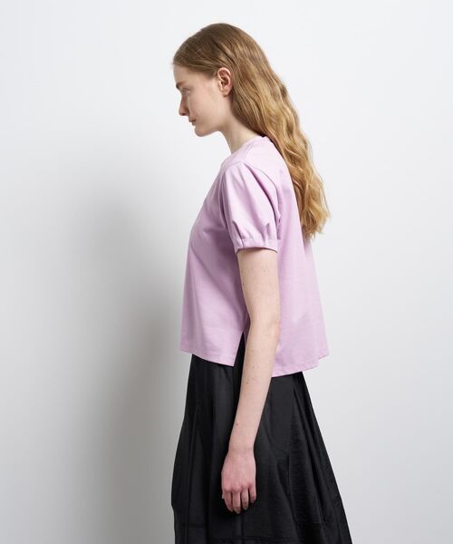 LANVIN en Bleu(ランバンオンブルー)の「タックスリーブカットソー(Tシャツ/カットソー・レディース・ブラック/オフホワイト/ホワイト/ピンク・38)」の9枚目の写真
