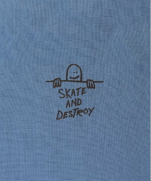 BACKYARD FAMILY(バックヤードファミリー)の「THRASHER スラッシャー ショルダーバッグ(ショルダーバッグ・メンズ・ブラック×ホワイト・FREE)」の5枚目の写真
