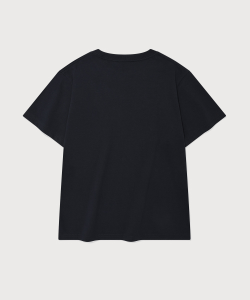 COVERNAT WOMAN（カバーナットウーマン）の「[2PACK] ウィメンズクールコットンエッセンシャルTシャツ ダークネイビー+ホワイト（Tシャツ/カットソー・レディース・その他・WS/WM/LARGE）」の6枚目の写真