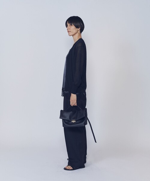 1er Arrondissement(プルミエアロンディスモン)の「ワンタックイージートラウザー(スラックス・レディース・ブラック系その他3/ブラウン系その他5/グレー系その他5・38/36)」の6枚目の写真