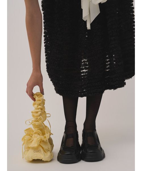 SNIDEL（スナイデル）の「【Chacott】コラボスニーカー（スニーカー・レディース・シルバー/ブラック・L/M/S）」の7枚目の写真