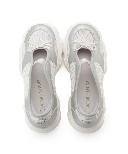 SNIDEL（スナイデル）の「【Chacott】コラボスニーカー（スニーカー・レディース・シルバー/ブラック・L/M/S）」の17枚目の写真