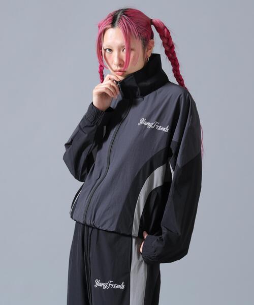 FR(13)NDS(フレンズ)の「FR(13)NDS/フレンズ/Nylon Track Jacket(ナイロンジャケット・メンズ・ブルー/ブラック・M/L)」の18枚目の写真