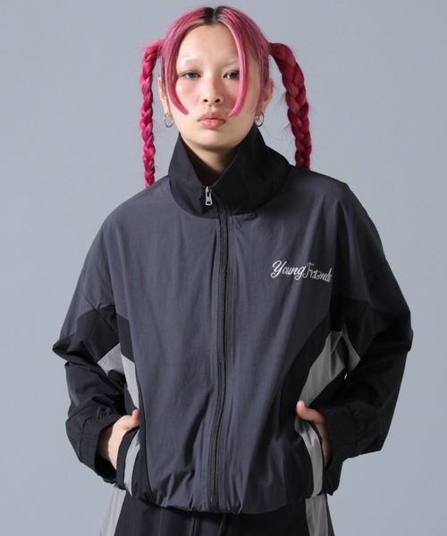 FR(13)NDS(フレンズ)の「FR(13)NDS/フレンズ/Nylon Track Jacket(ナイロンジャケット・メンズ・ブルー/ブラック・M/L)」の13枚目の写真