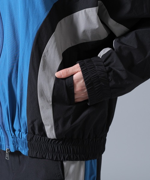 FR(13)NDS(フレンズ)の「FR(13)NDS/フレンズ/Nylon Track Jacket(ナイロンジャケット・メンズ・ブルー/ブラック・M/L)」の10枚目の写真