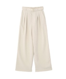 earth music&ecology | アソートツータックベルトパンツ(スラックス)